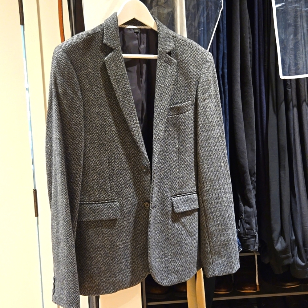 COPY - Crewcuts Boy's Ludlow Blazer Herringbone size 16